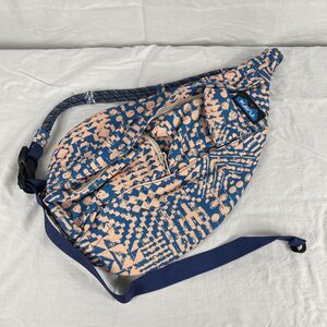 KAVU Rope Sling Bag Crossbody Beach Motiff
